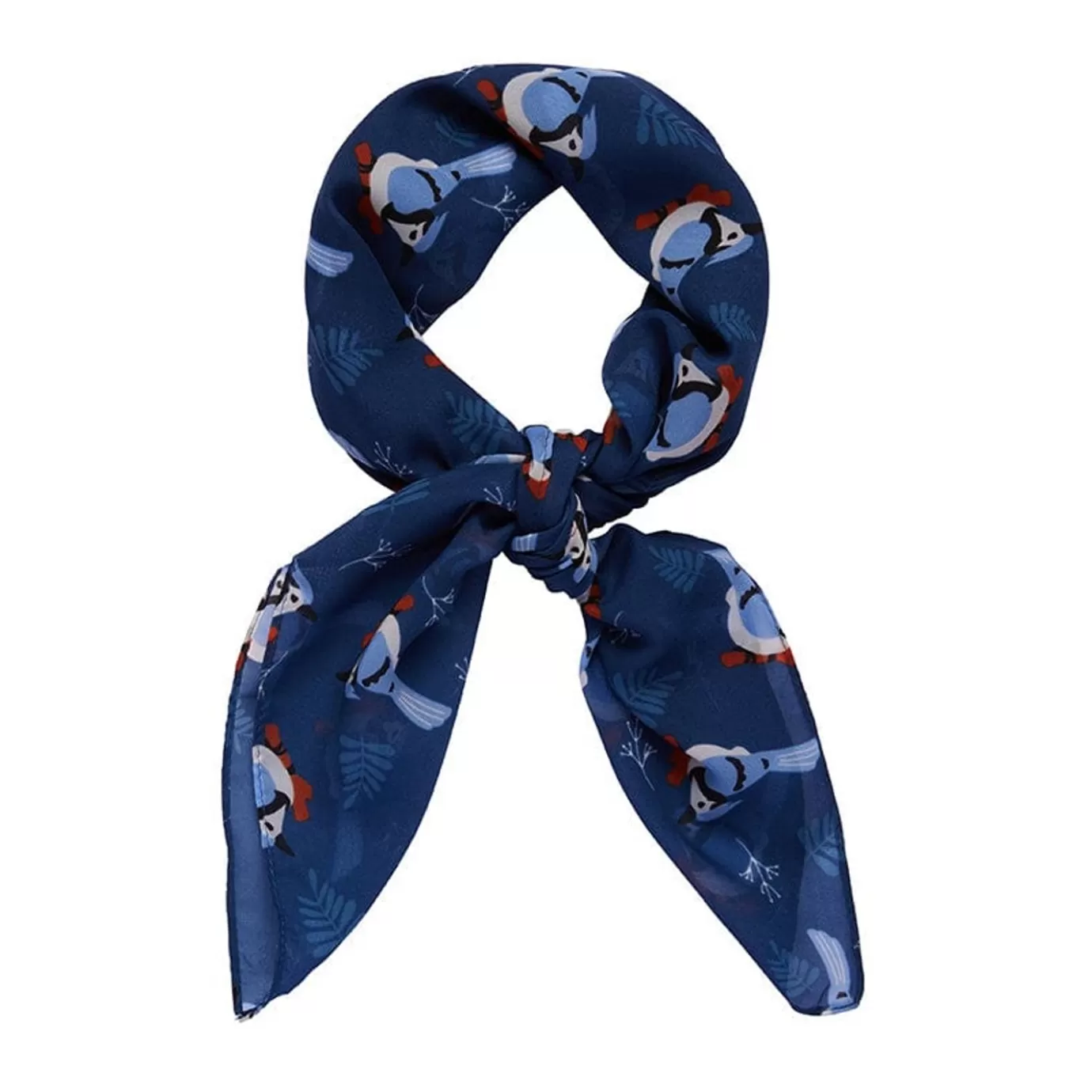 Erstwilder Blue Jay Way Head Scarf Navy* Scarves