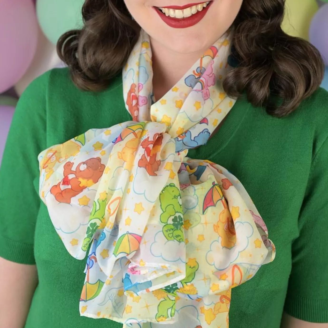 Erstwilder Care Bears Large Neck Scarf* Scarves