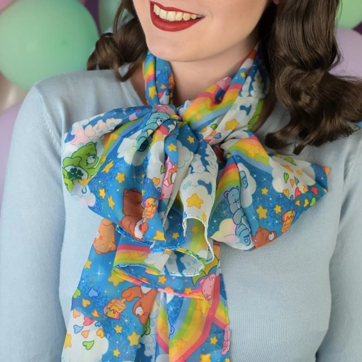 Erstwilder Care-A-Lot Castle Large Neck Scarf* Scarves