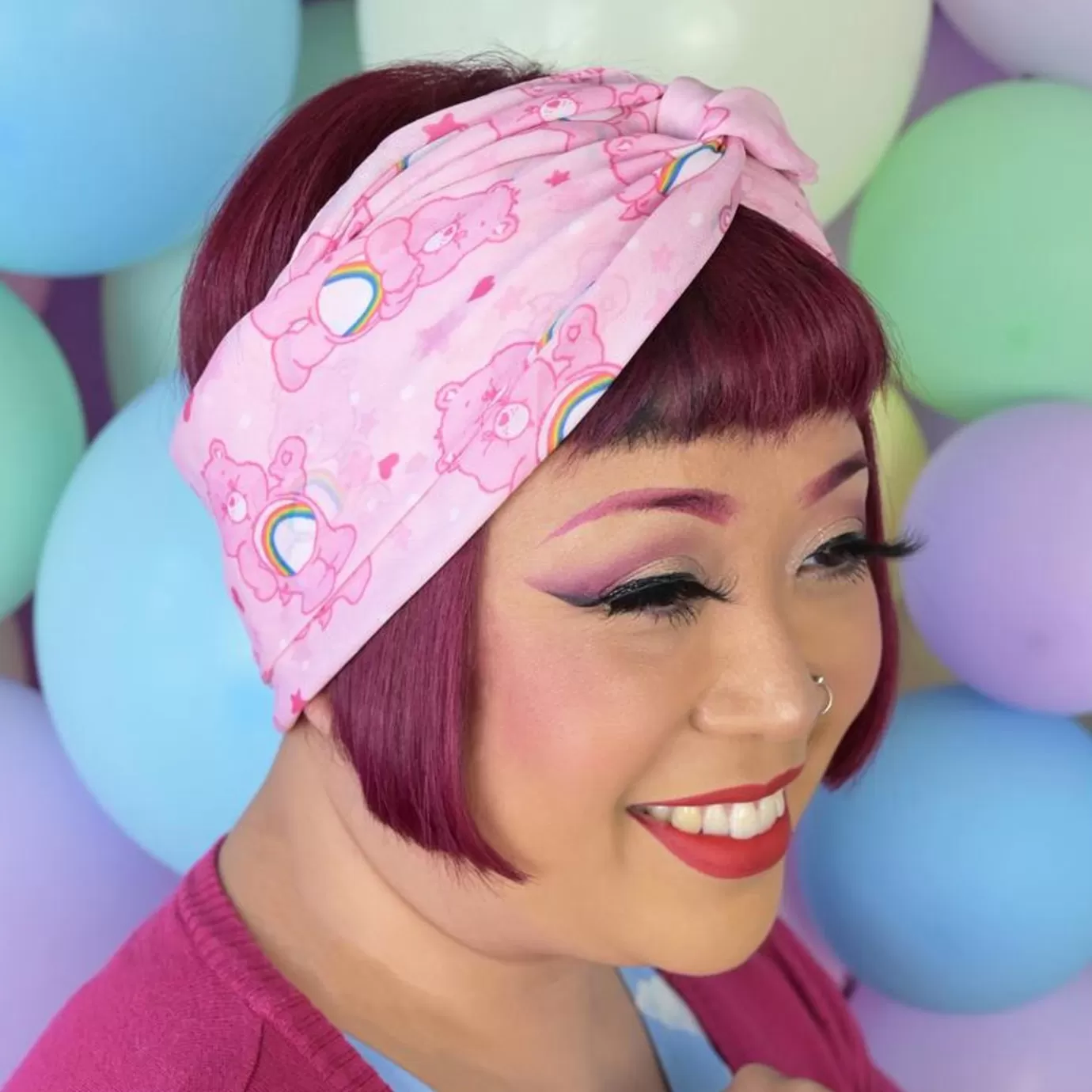 Erstwilder Cheer Bear Head Scarf* Scarves