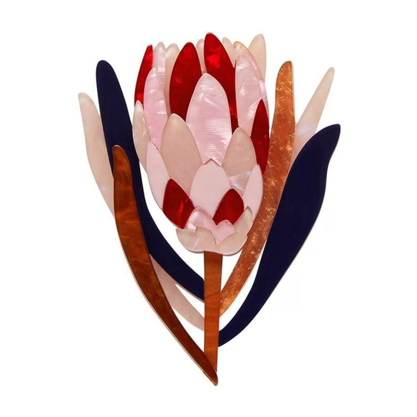 Erstwilder Cheer For Protea Brooch* Brooches