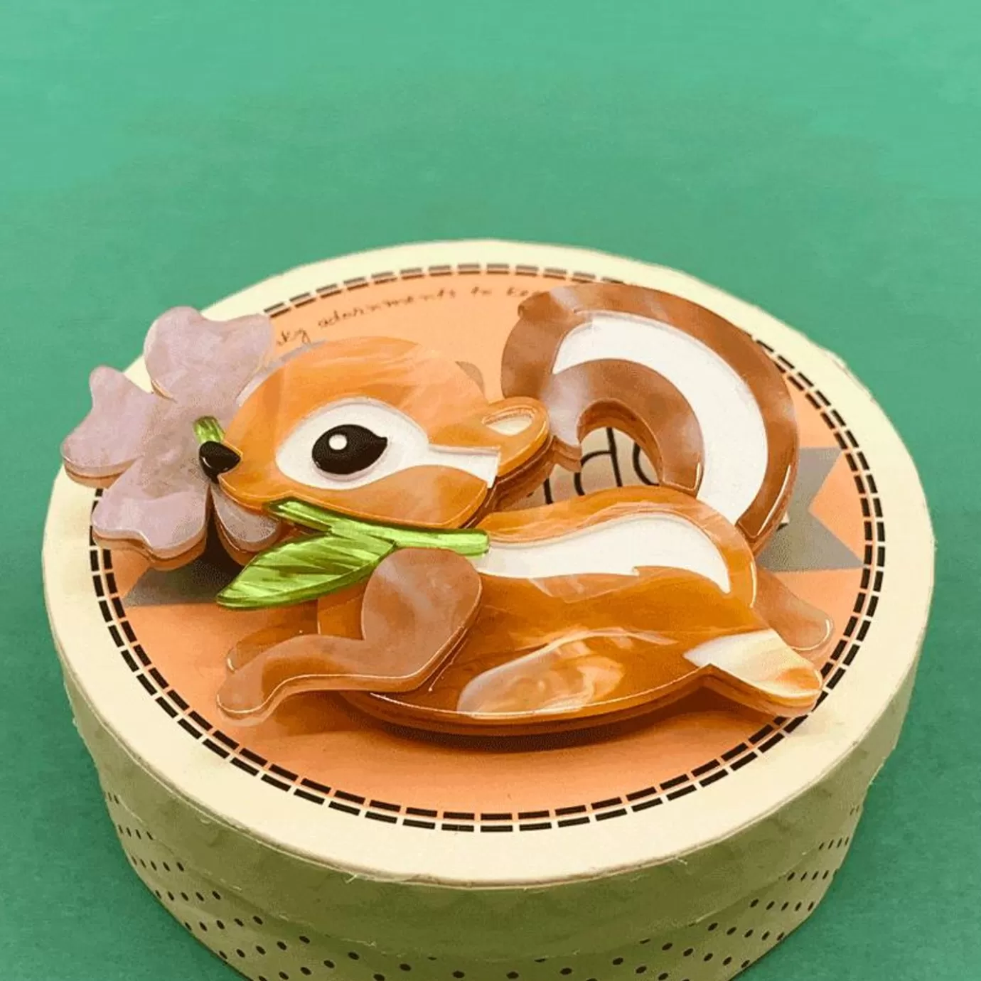 Erstwilder Chocolate The Chipmunk Brooch* Brooches
