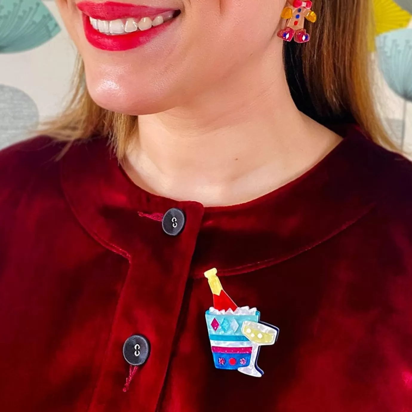 Erstwilder Christmas Bubbles Brooch* Brooches