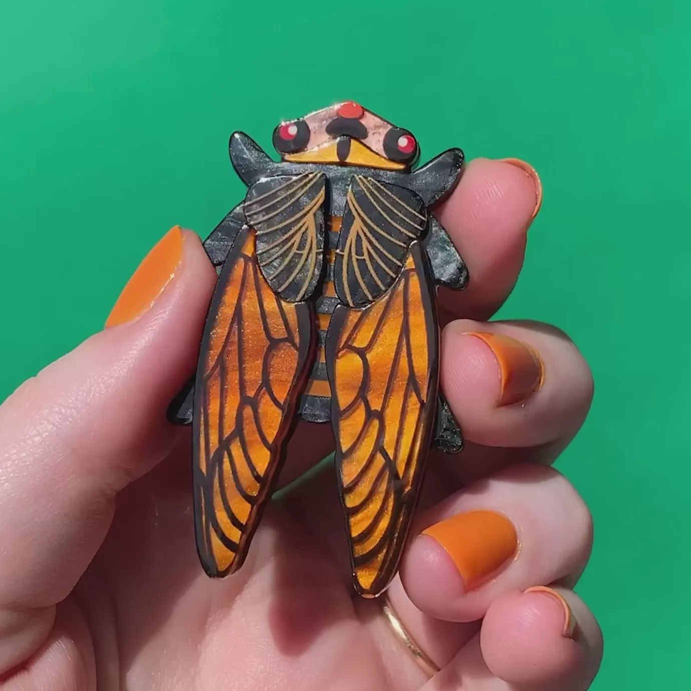 Erstwilder Cicadian Rhythms Brooch* Brooches