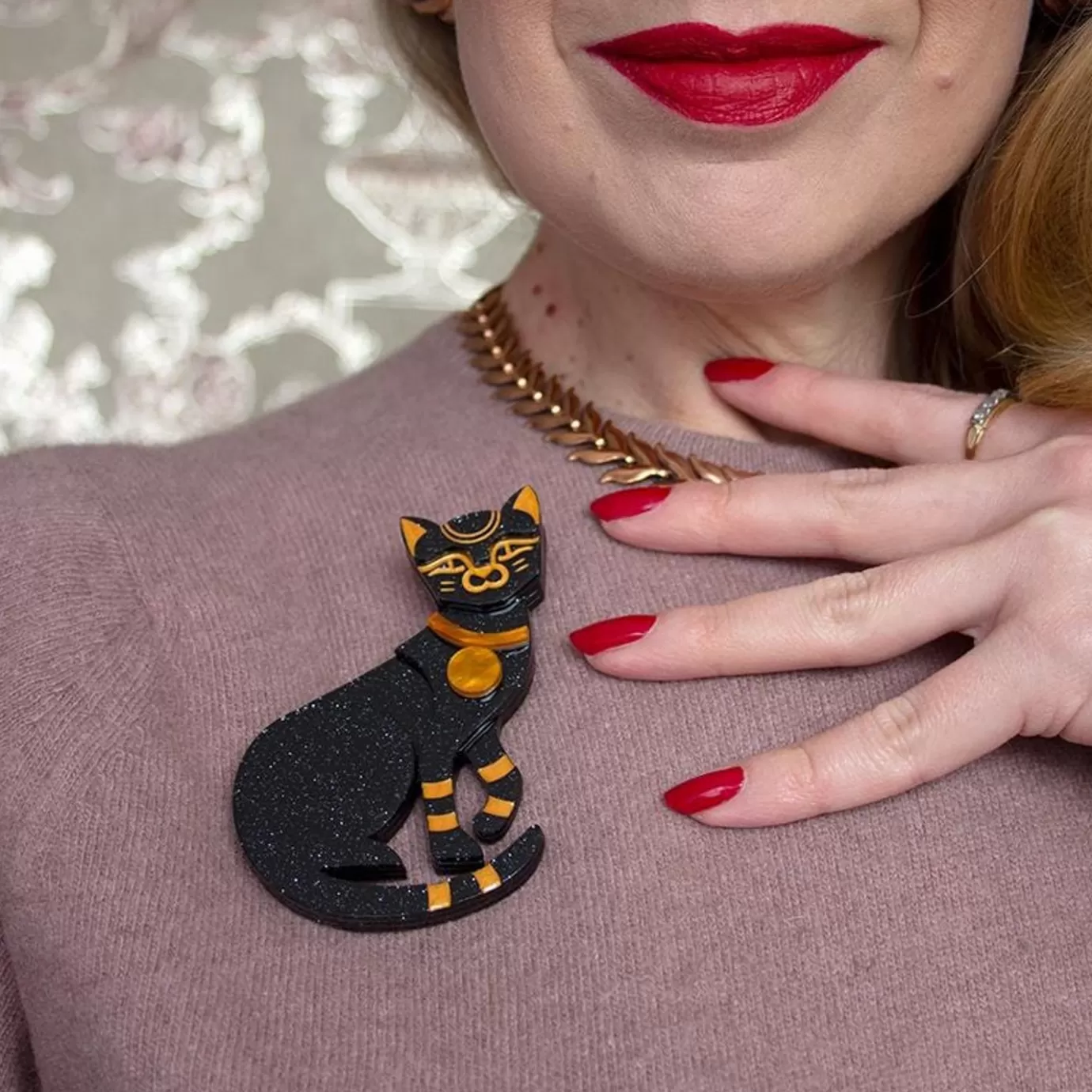 Erstwilder Cleocatra Brooch* Brooches