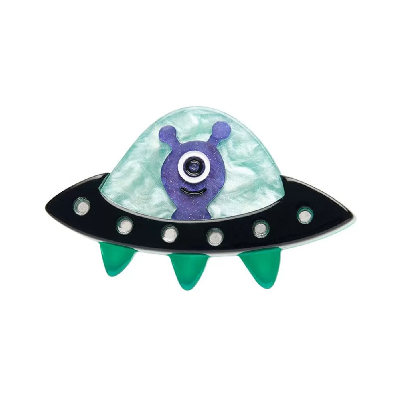 Erstwilder Close Encounter Mini Brooch* Brooches
