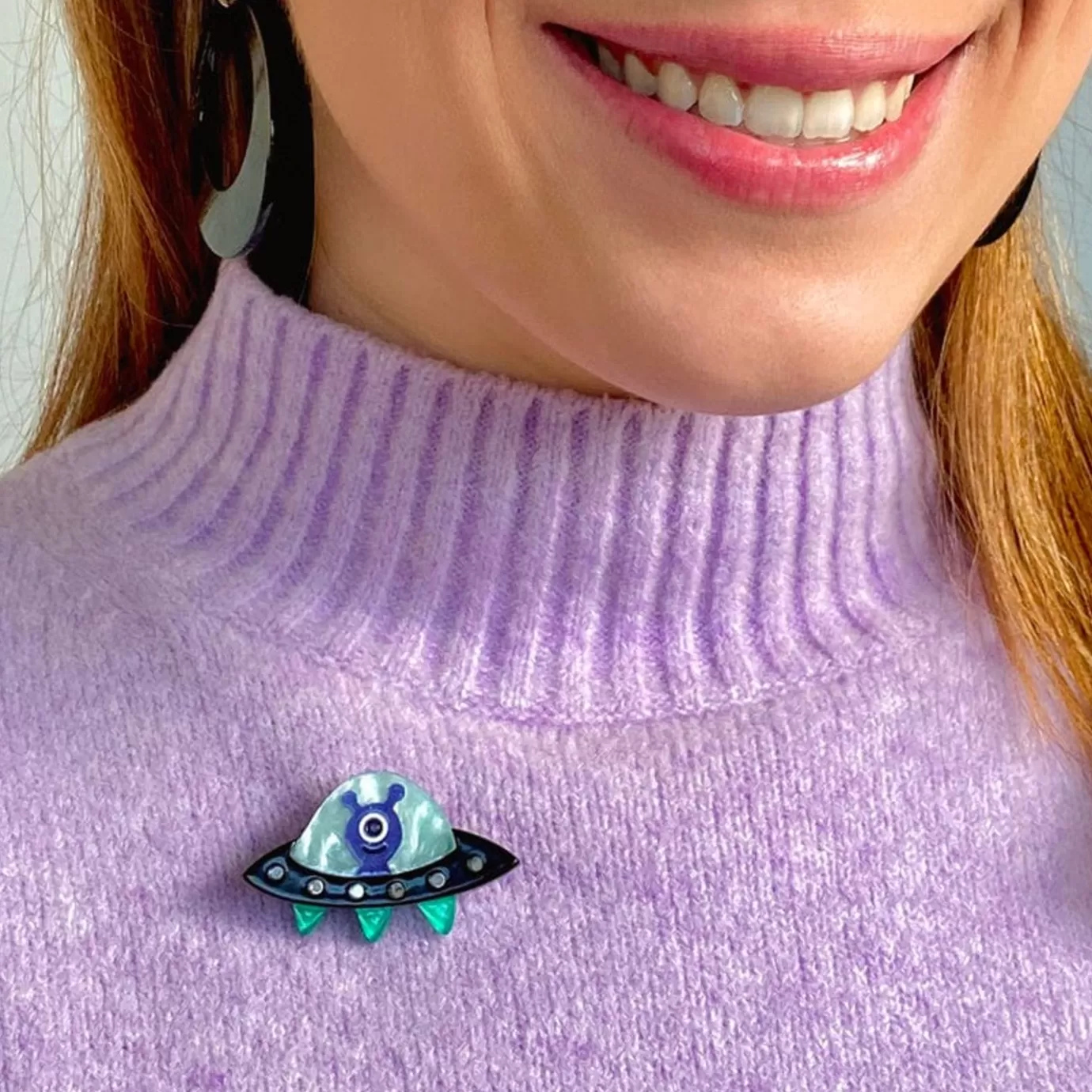 Erstwilder Close Encounter Mini Brooch* Brooches