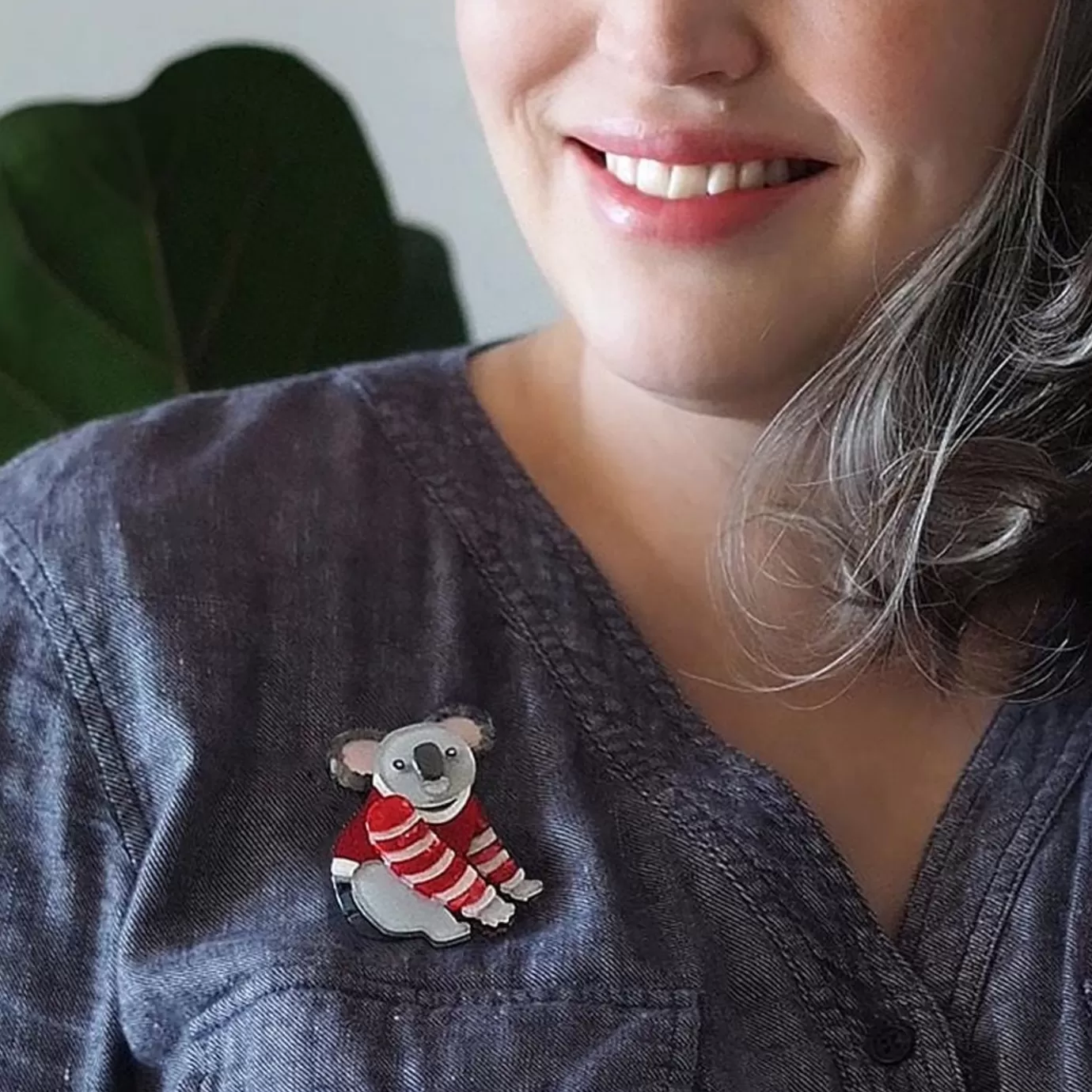 Erstwilder Comfy Christmas Koala Brooch* Brooches