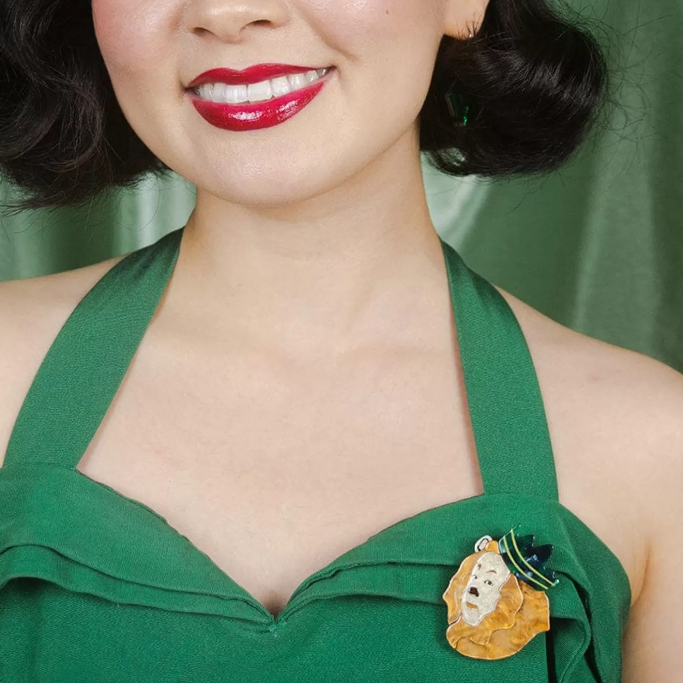Erstwilder Cowardly Lion Brooch* Brooches