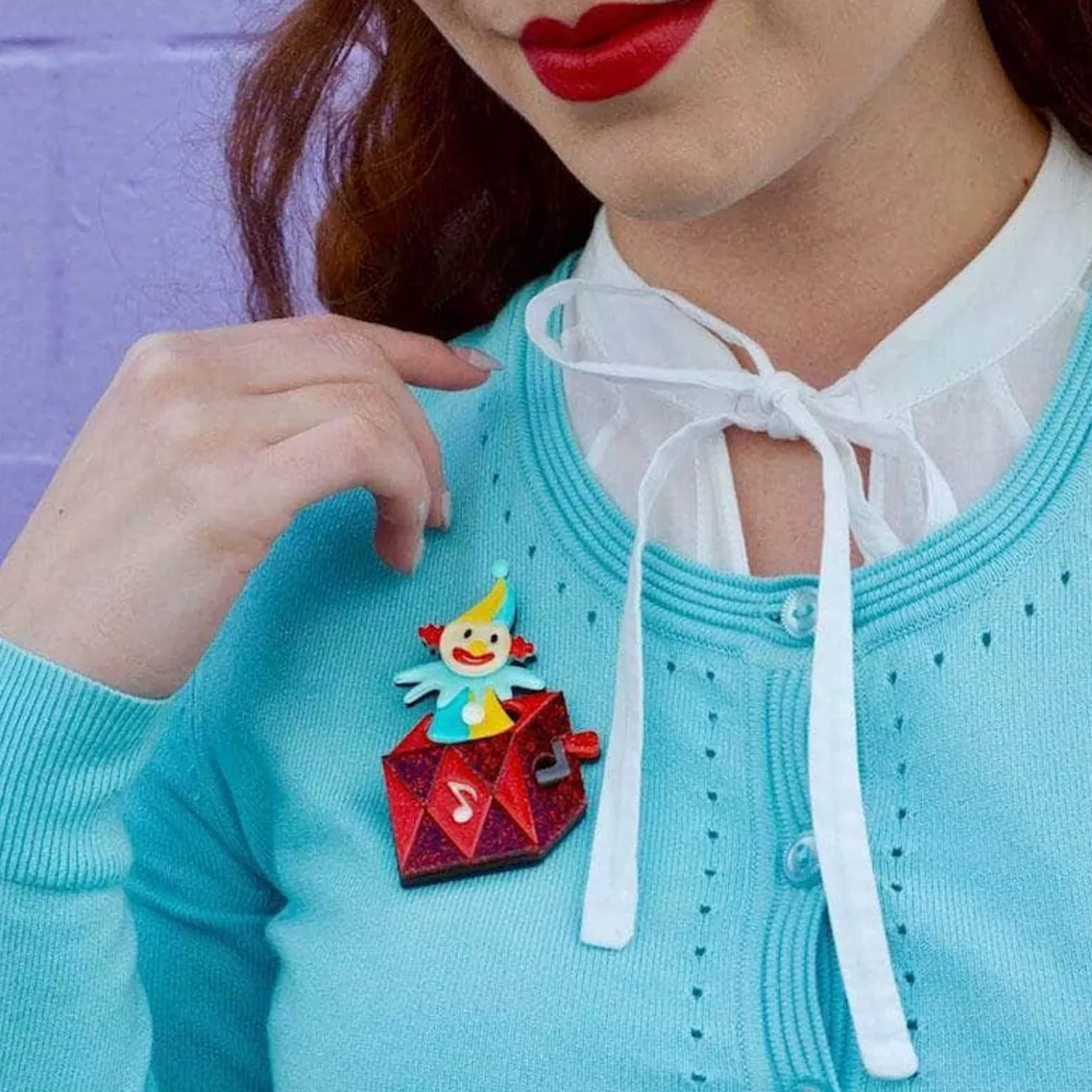Erstwilder Cranky Jack Toy Brooch* Brooches