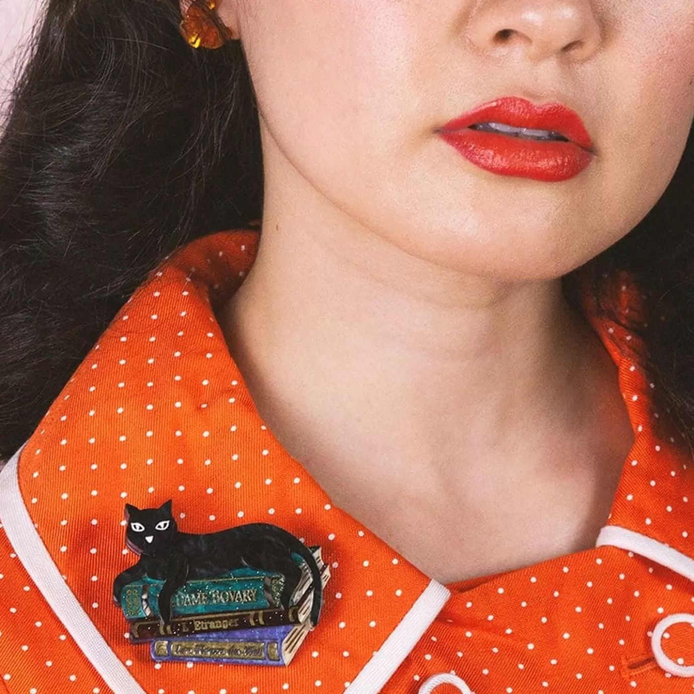 Erstwilder Cultured Cat Brooch* Brooches