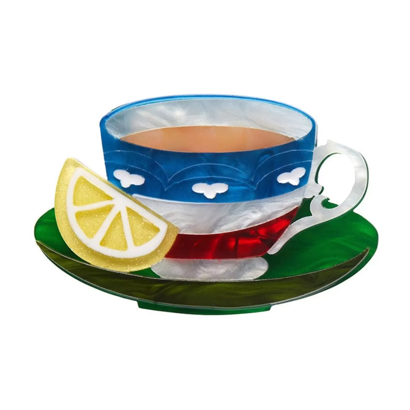 Erstwilder Cuppa Tea Brooch* Brooches