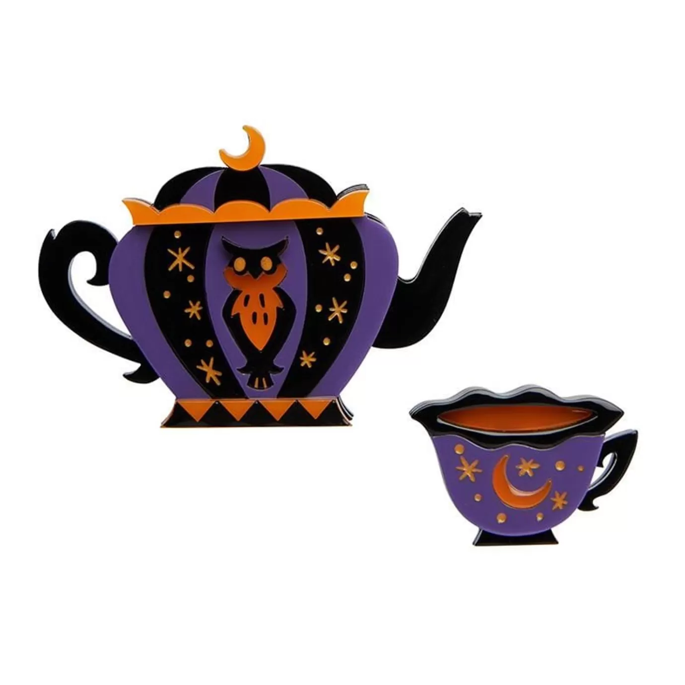 Erstwilder Cursed Cuppa? Brooch* Brooches