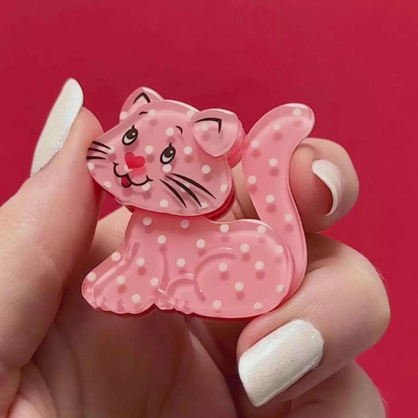 Erstwilder Custard Cat Mini Brooch* Brooches