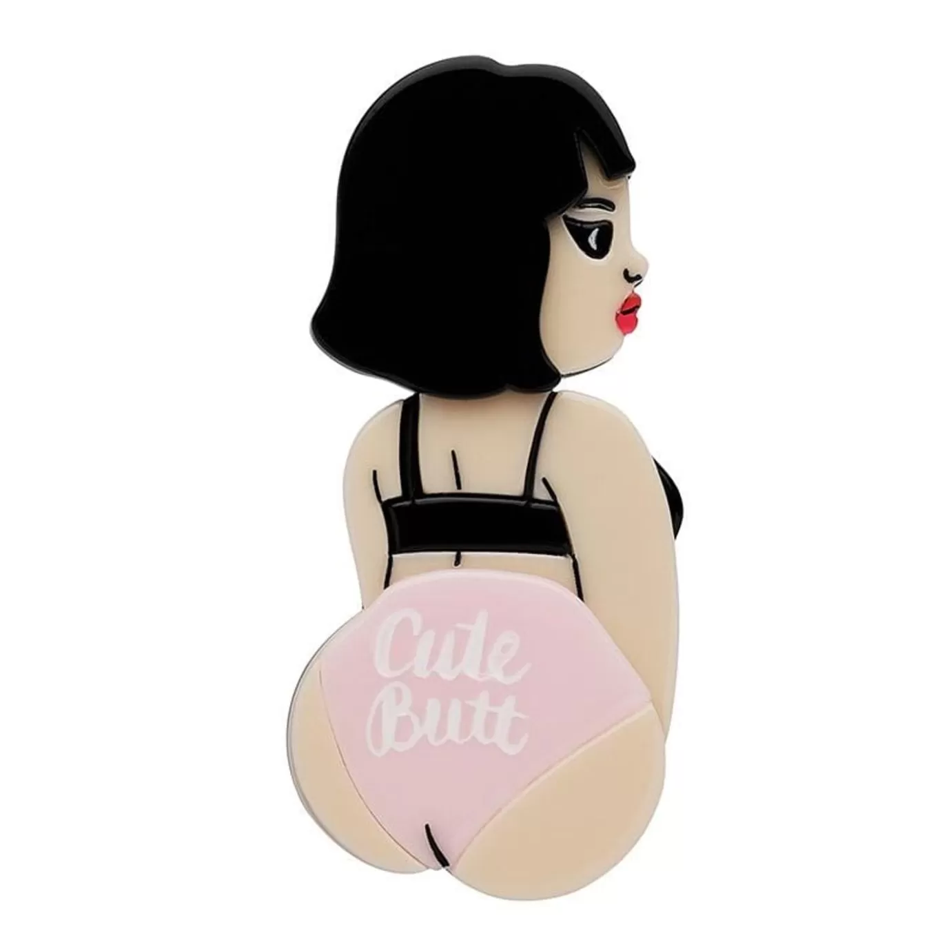 Erstwilder Cute Butt Club Brooch* Brooches