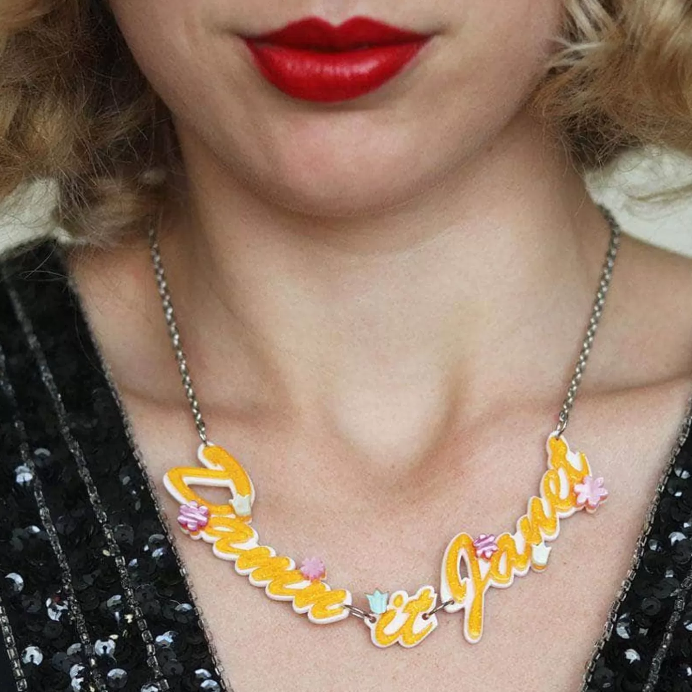 Erstwilder Damn It Janet Necklace* Necklaces