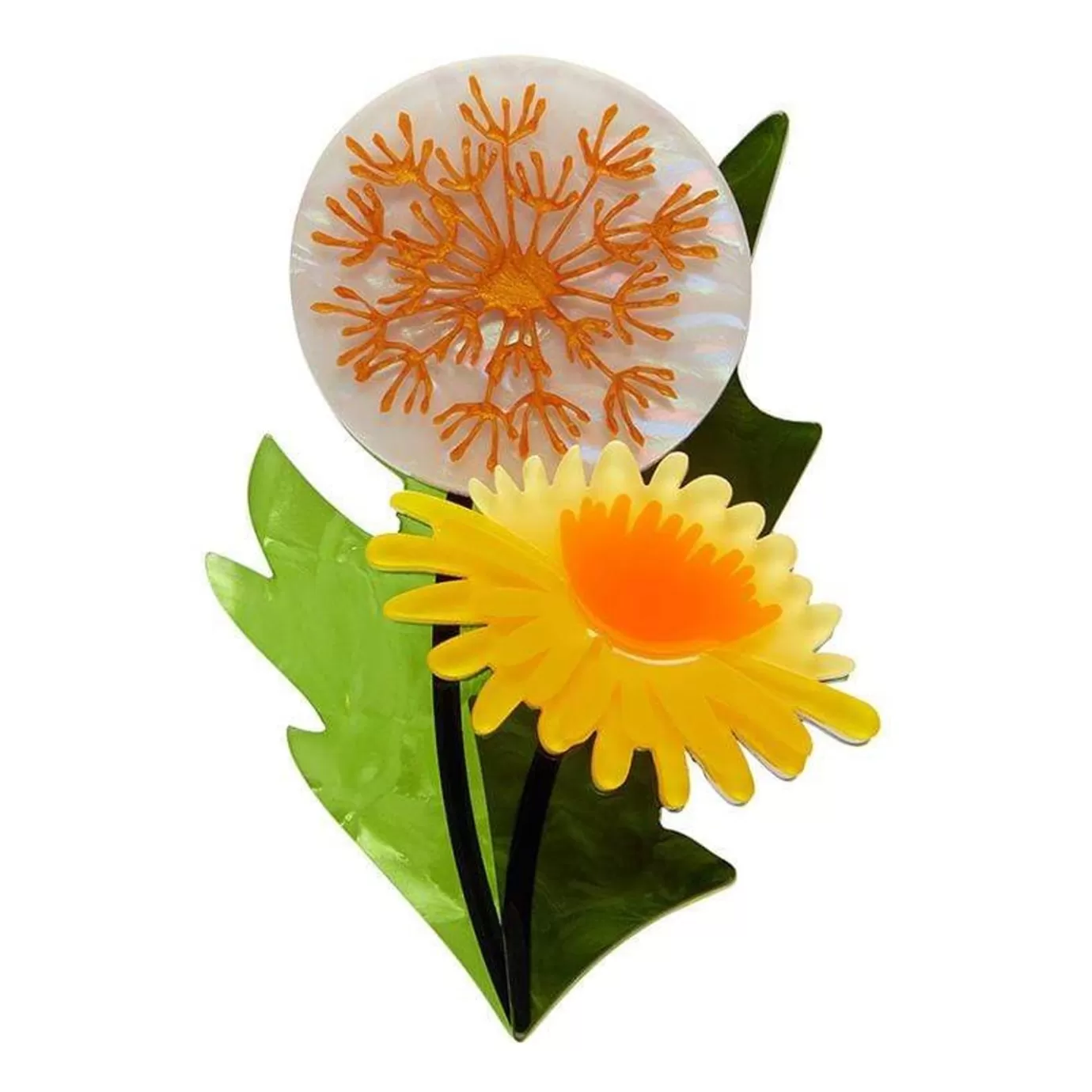 Erstwilder Dandelion'S Ballad Brooch* Brooches