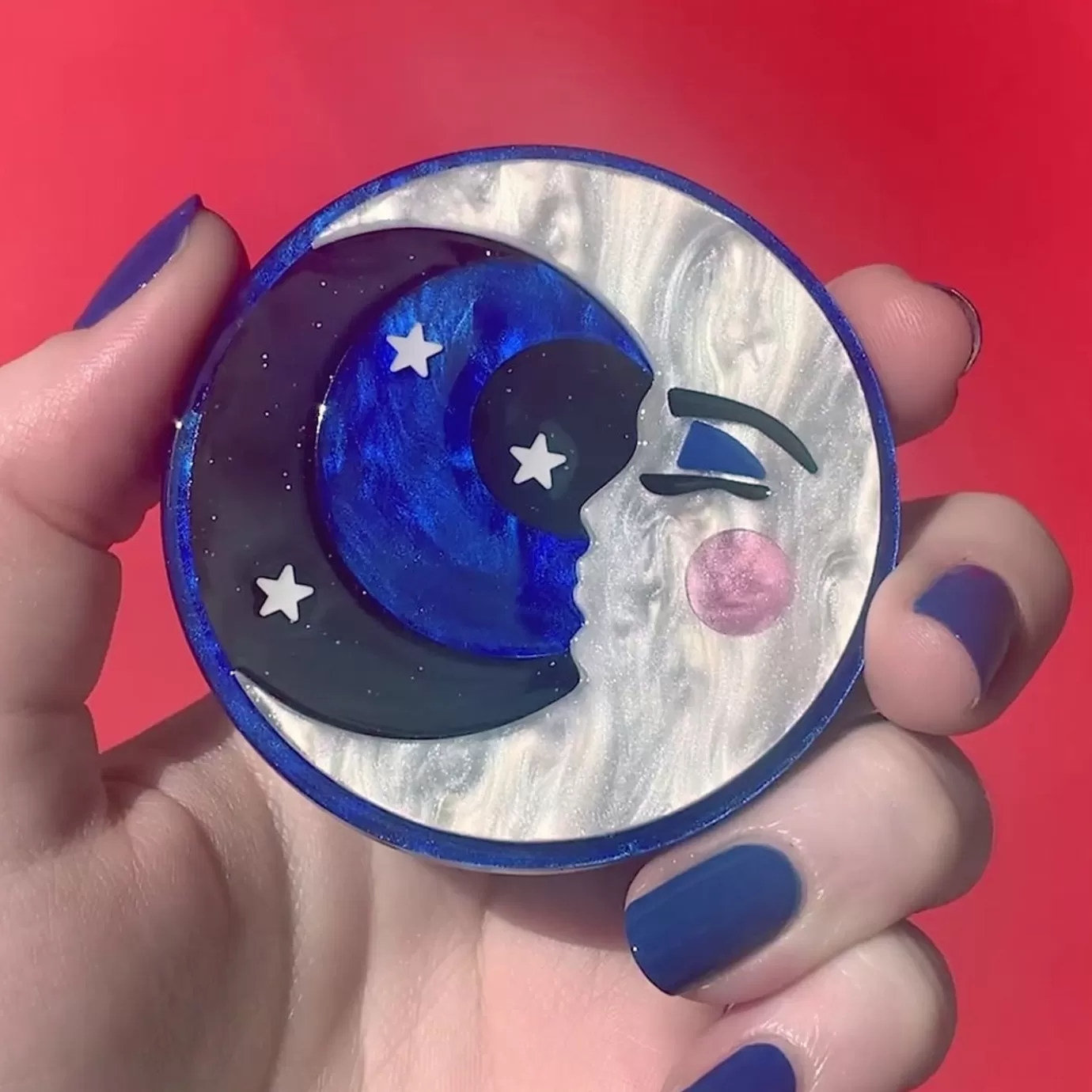 Erstwilder Dead Of Night Brooch* Brooches