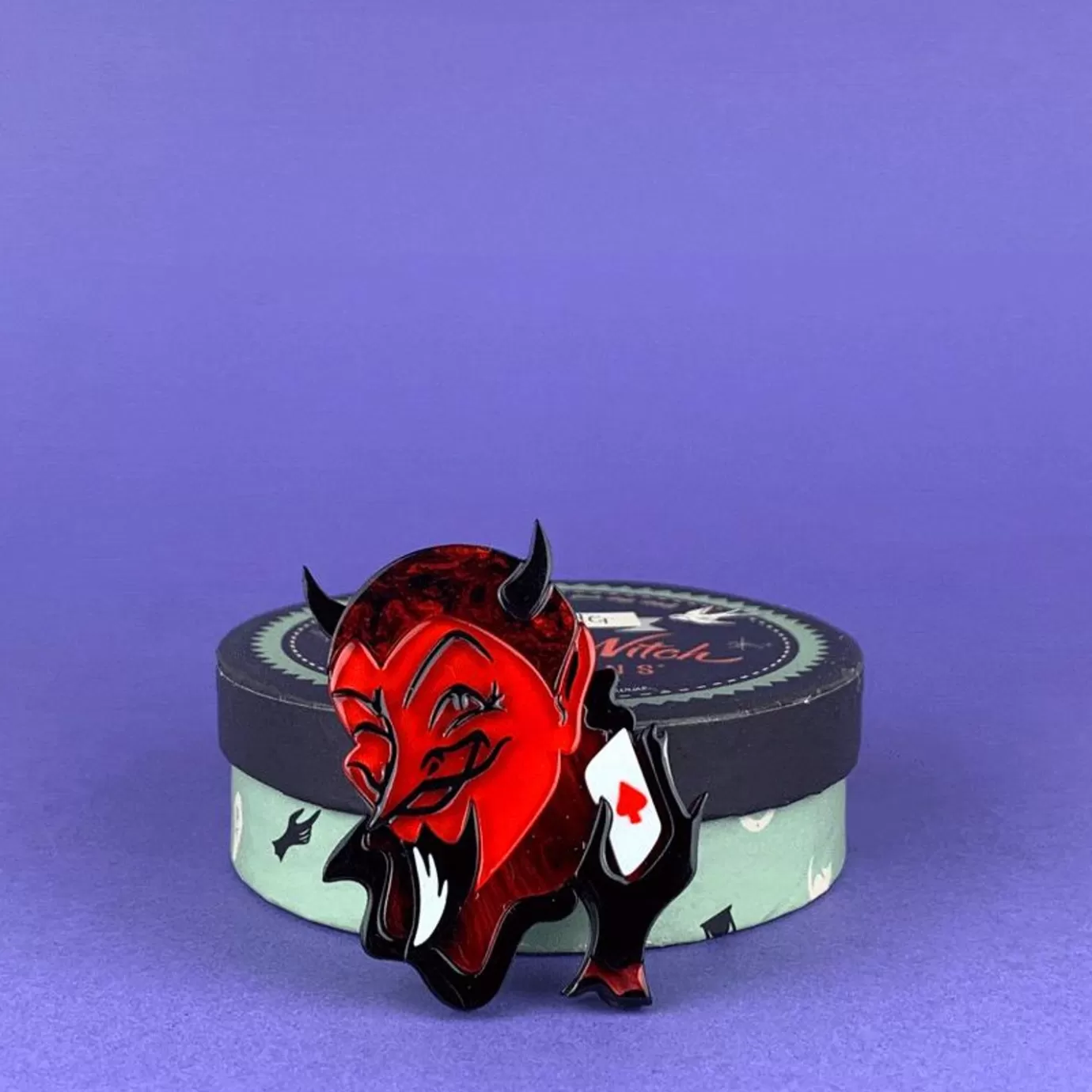 Erstwilder Deal With The Devil Brooch* Brooches