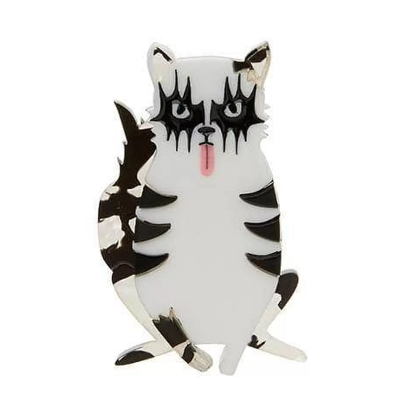 Erstwilder Detroit Rock City Cat Brooch* Brooches