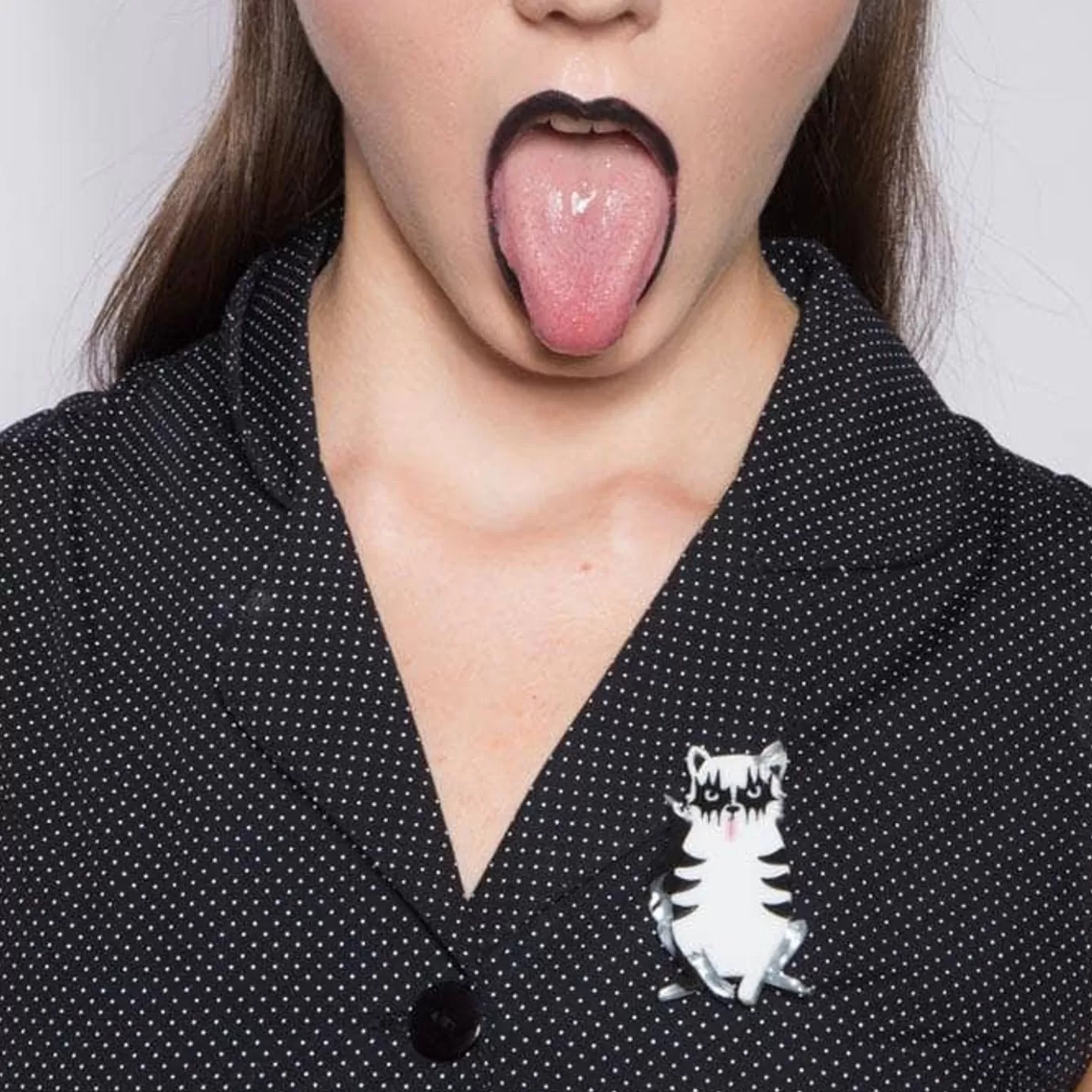Erstwilder Detroit Rock City Cat Brooch* Brooches