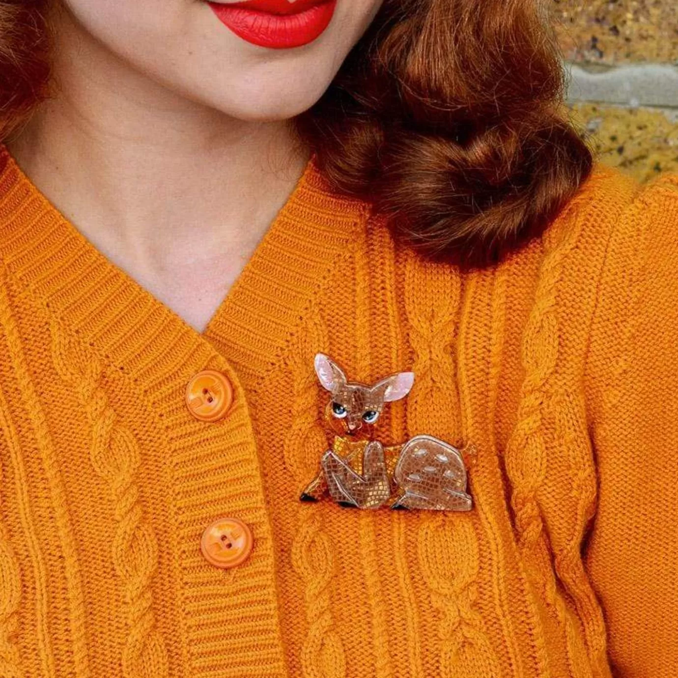 Erstwilder Doe-Eyed Deary Brooch* Brooches