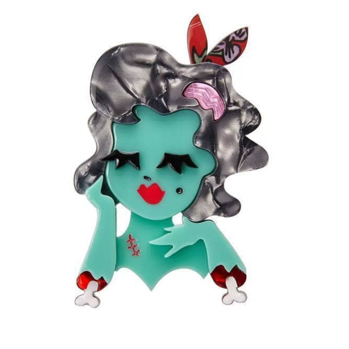 Erstwilder Drop Dead Gorgeous Brooch* Brooches