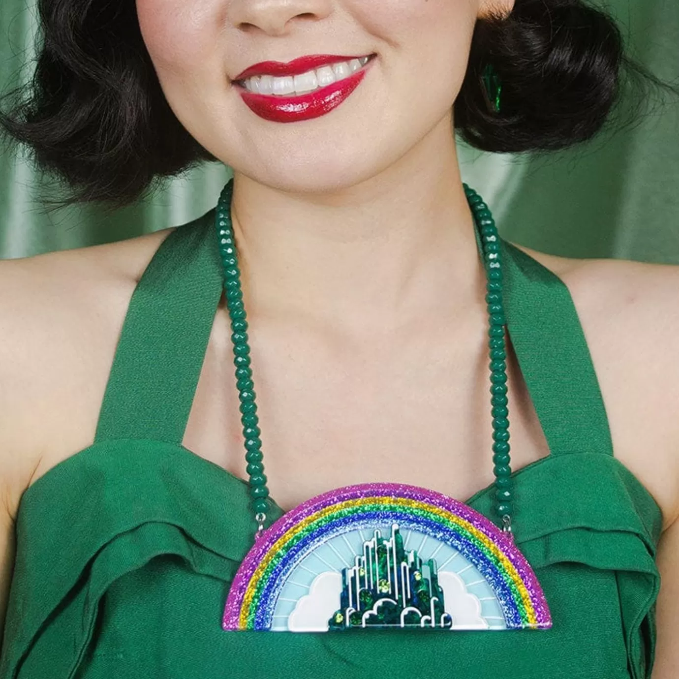 Erstwilder Emerald City Necklace* Necklaces