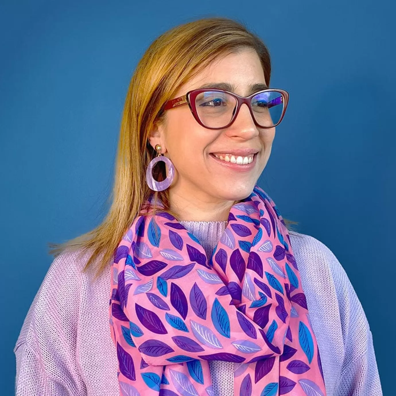Erstwilder Fastidious Foliage Large Neck Scarf* Scarves