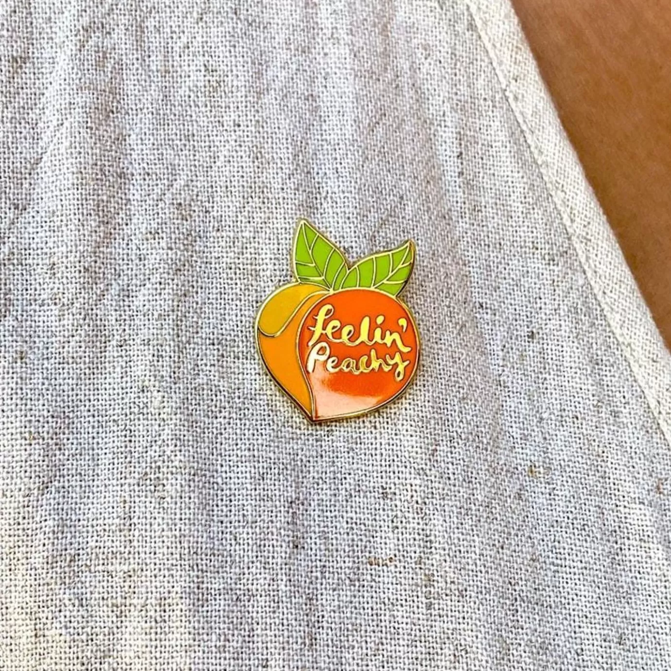 Erstwilder Feelin' Peachy Enamel Pin* Enamel Pins