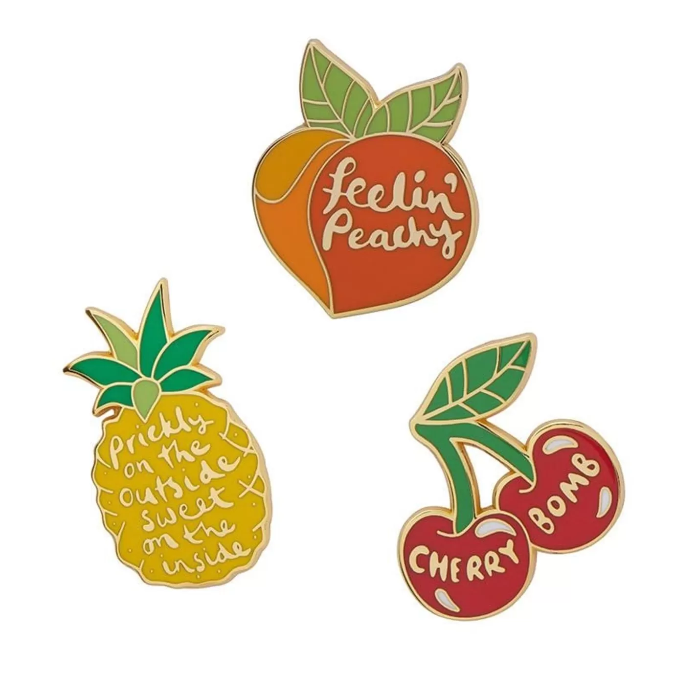 Erstwilder Feeling Fruity Enamel Pin Set* Enamel Pins