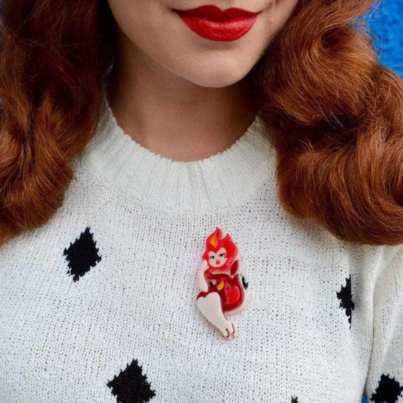 Erstwilder Felicity Of The Fire Brooch* Brooches