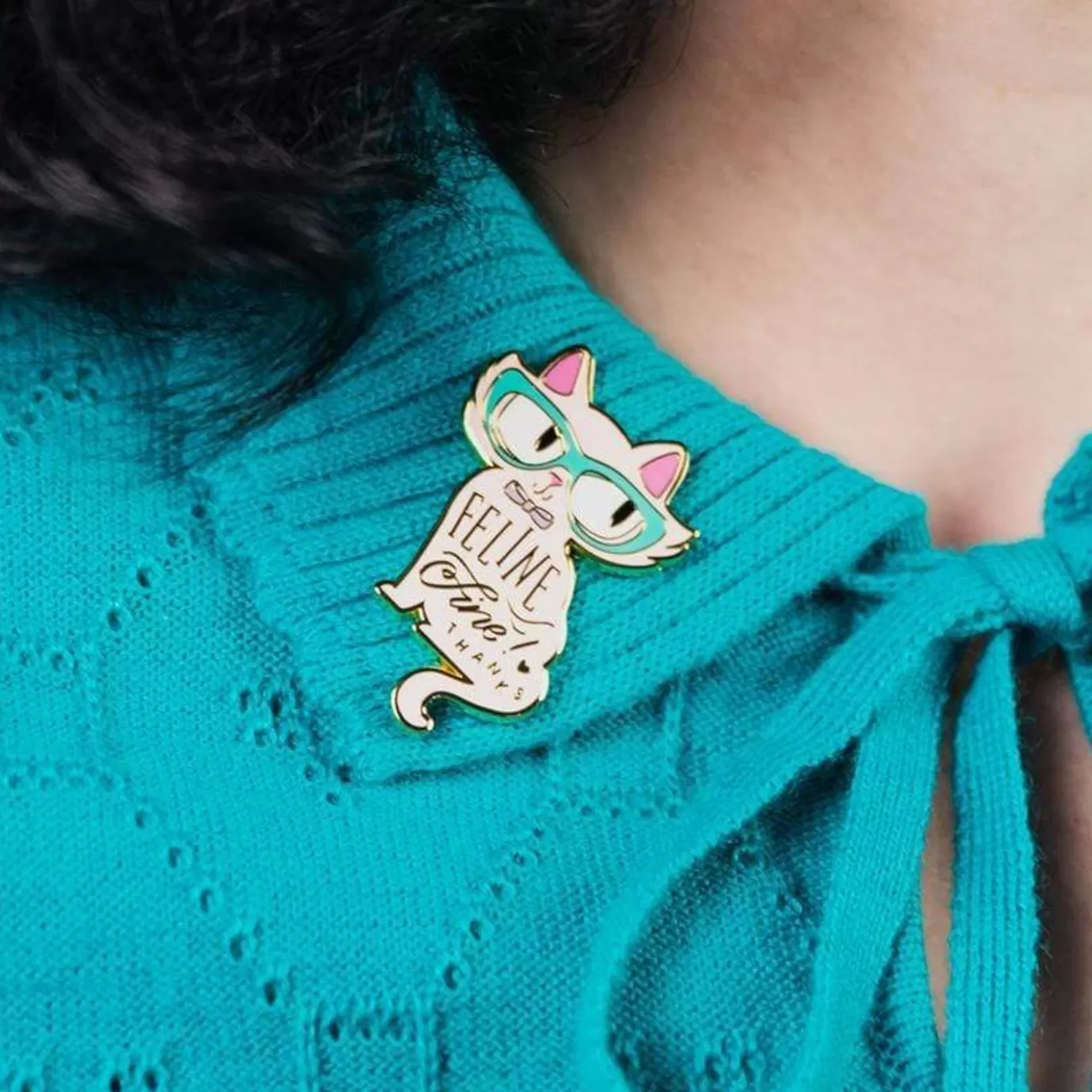 Erstwilder Feline Fine Enamel Pin* Enamel Pins
