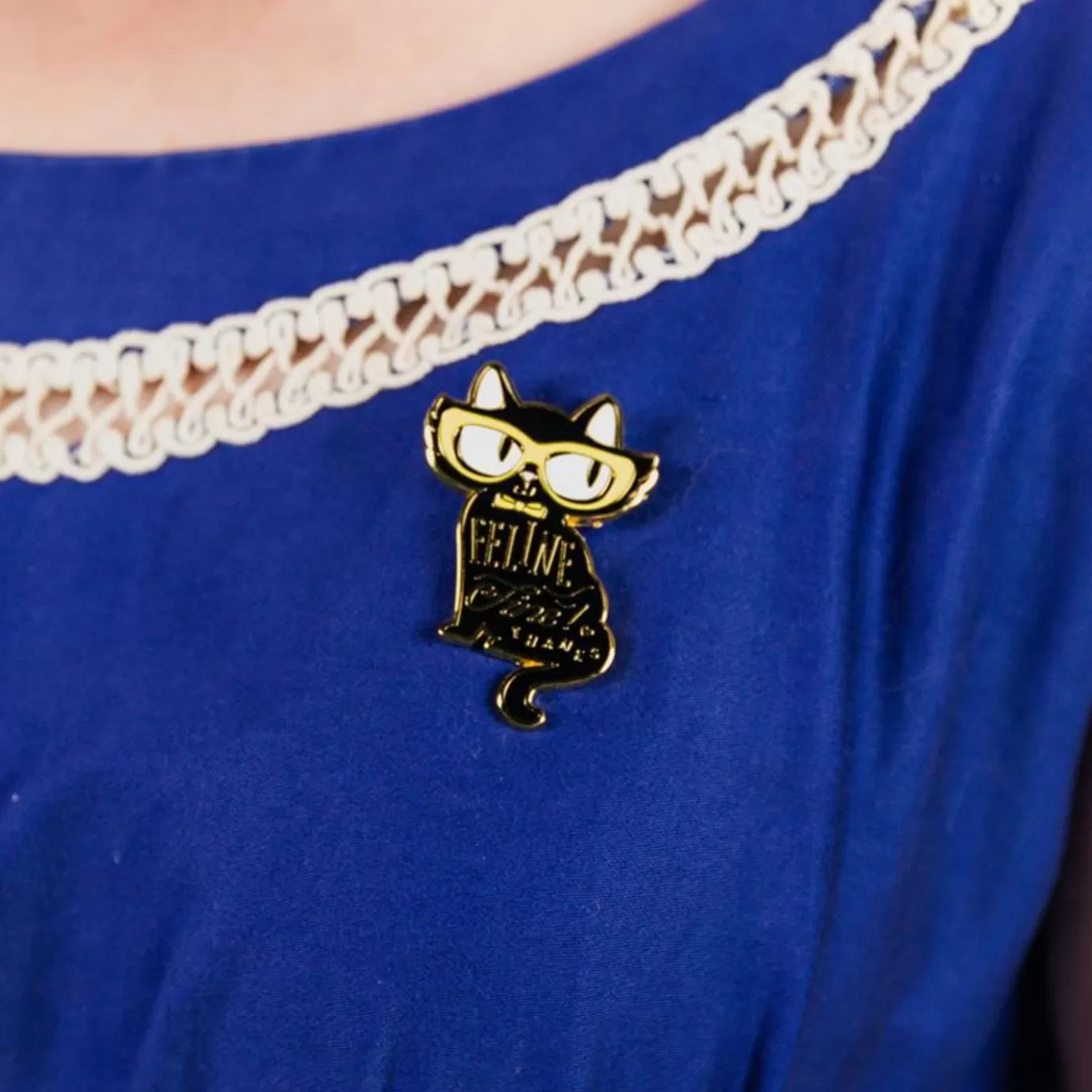 Erstwilder Feline Fine Enamel Pin* Enamel Pins