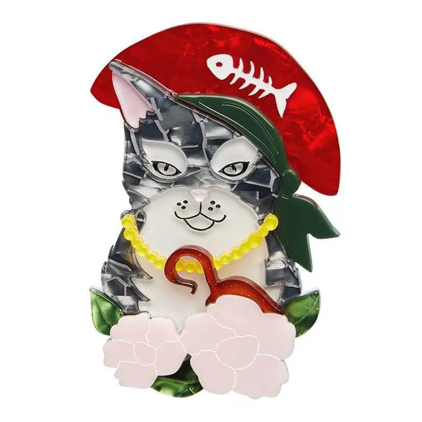 Erstwilder Feline First Mate Cat Brooch* Brooches
