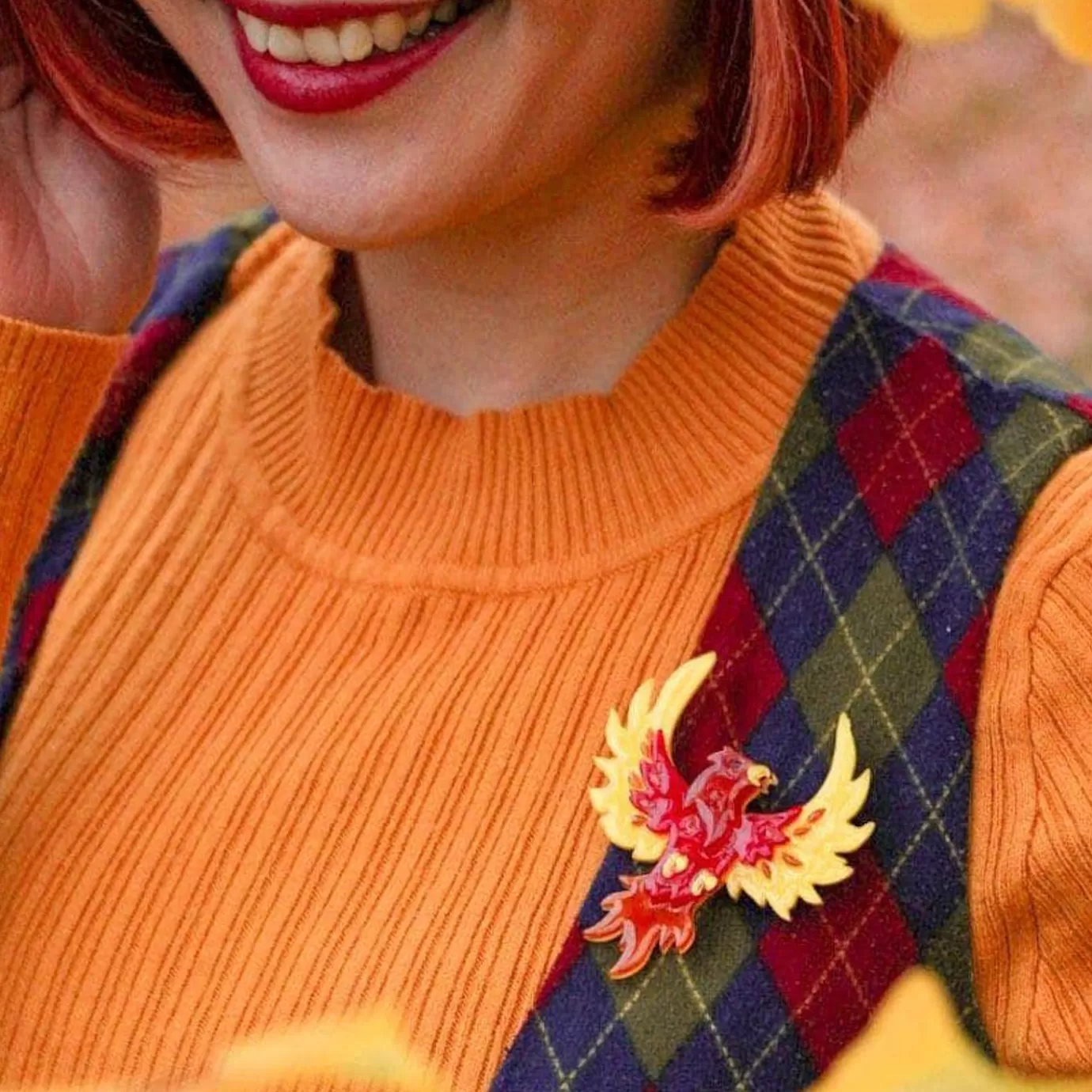 Erstwilder Fiery Fawkes Brooch* Brooches