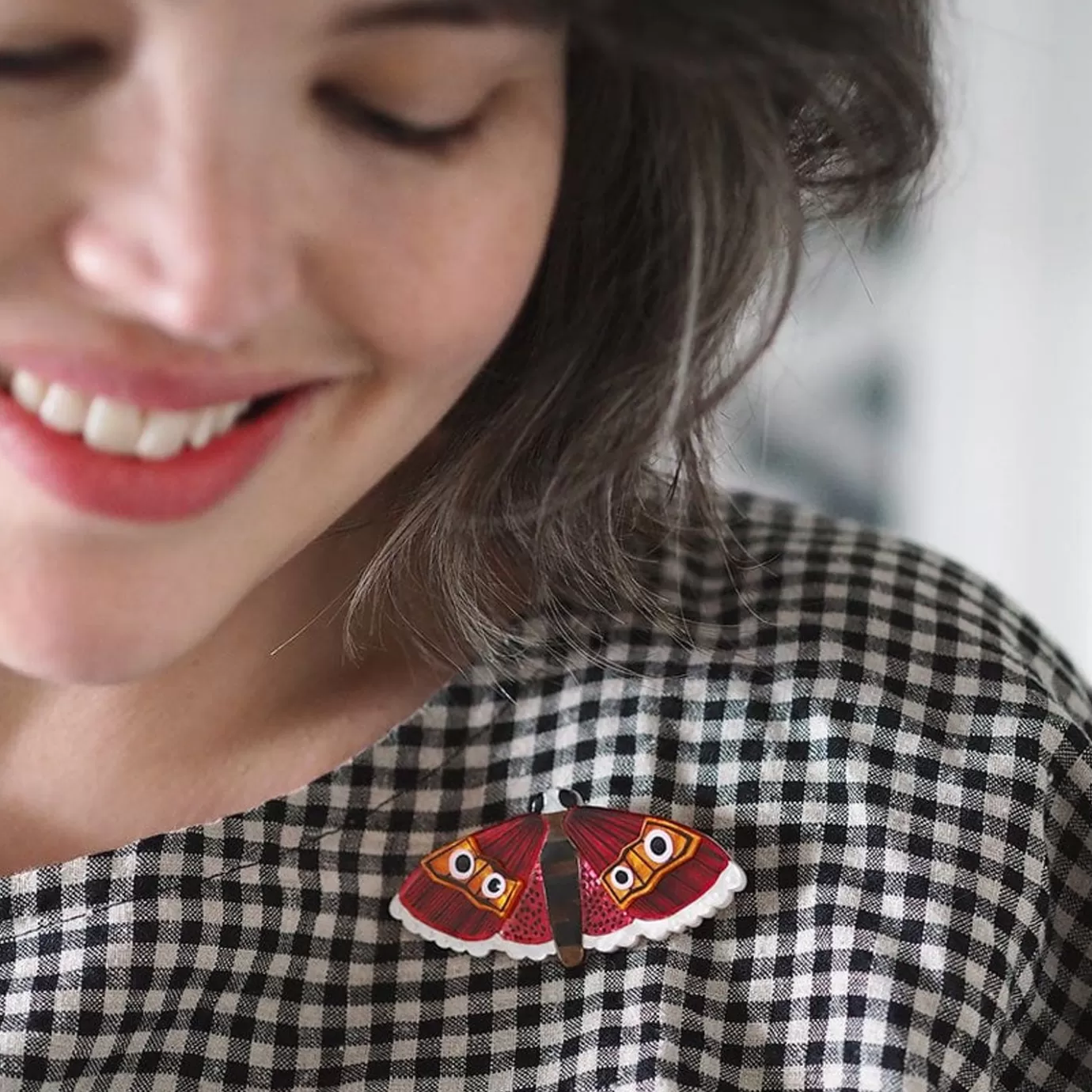 Erstwilder Fluttering Bogong Brooch* Brooches