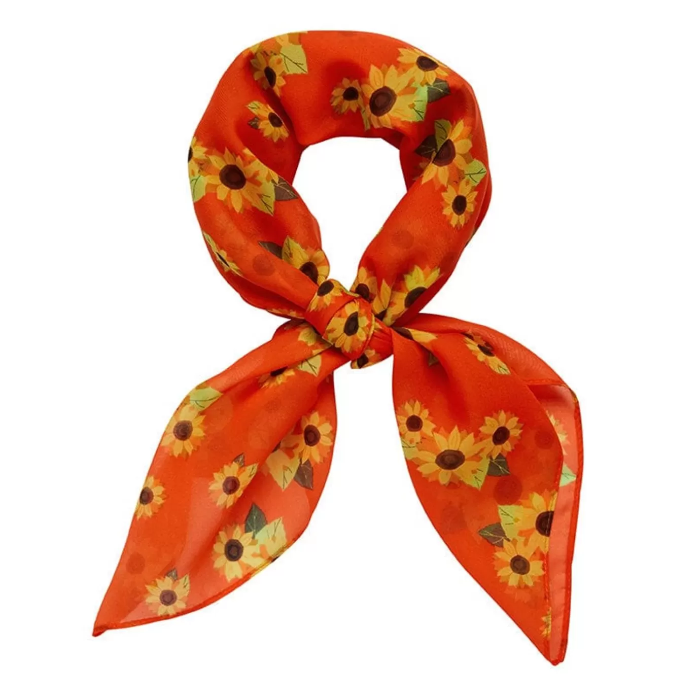 Erstwilder Follow The Sun Head Scarf Orange* Scarves