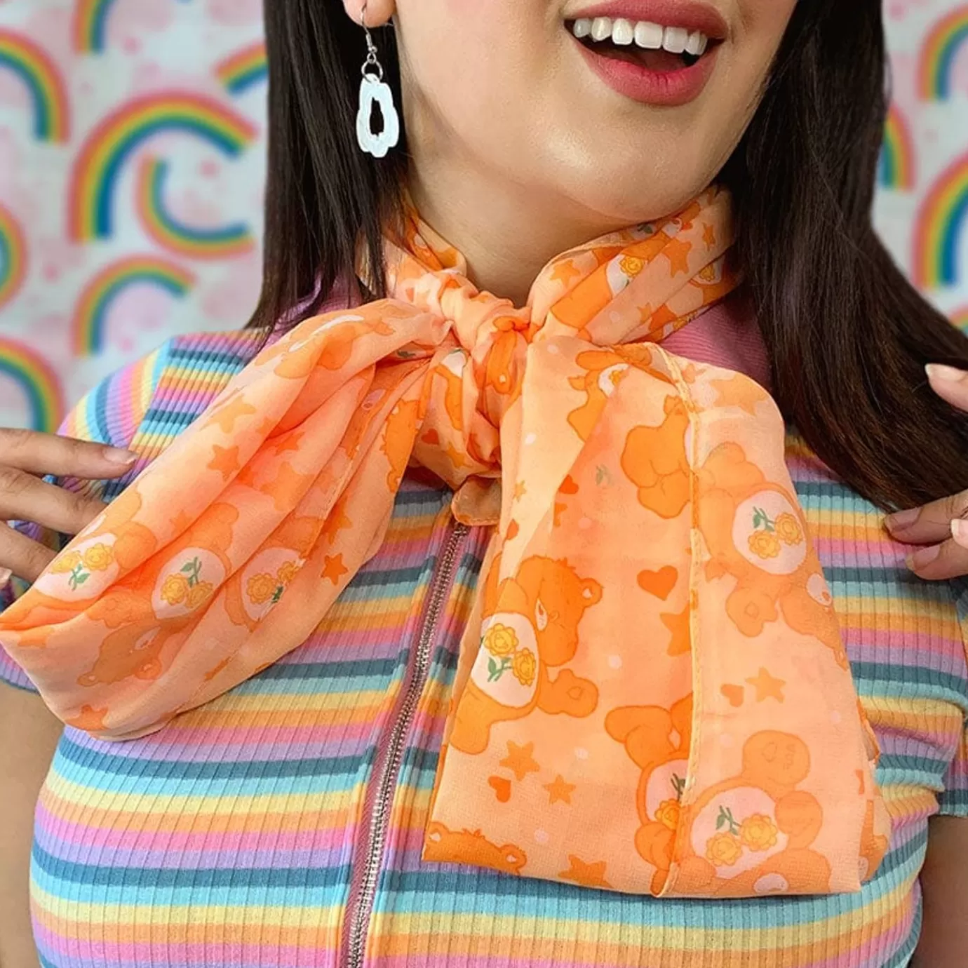Erstwilder Friend Bear Large Neck Scarf* Scarves