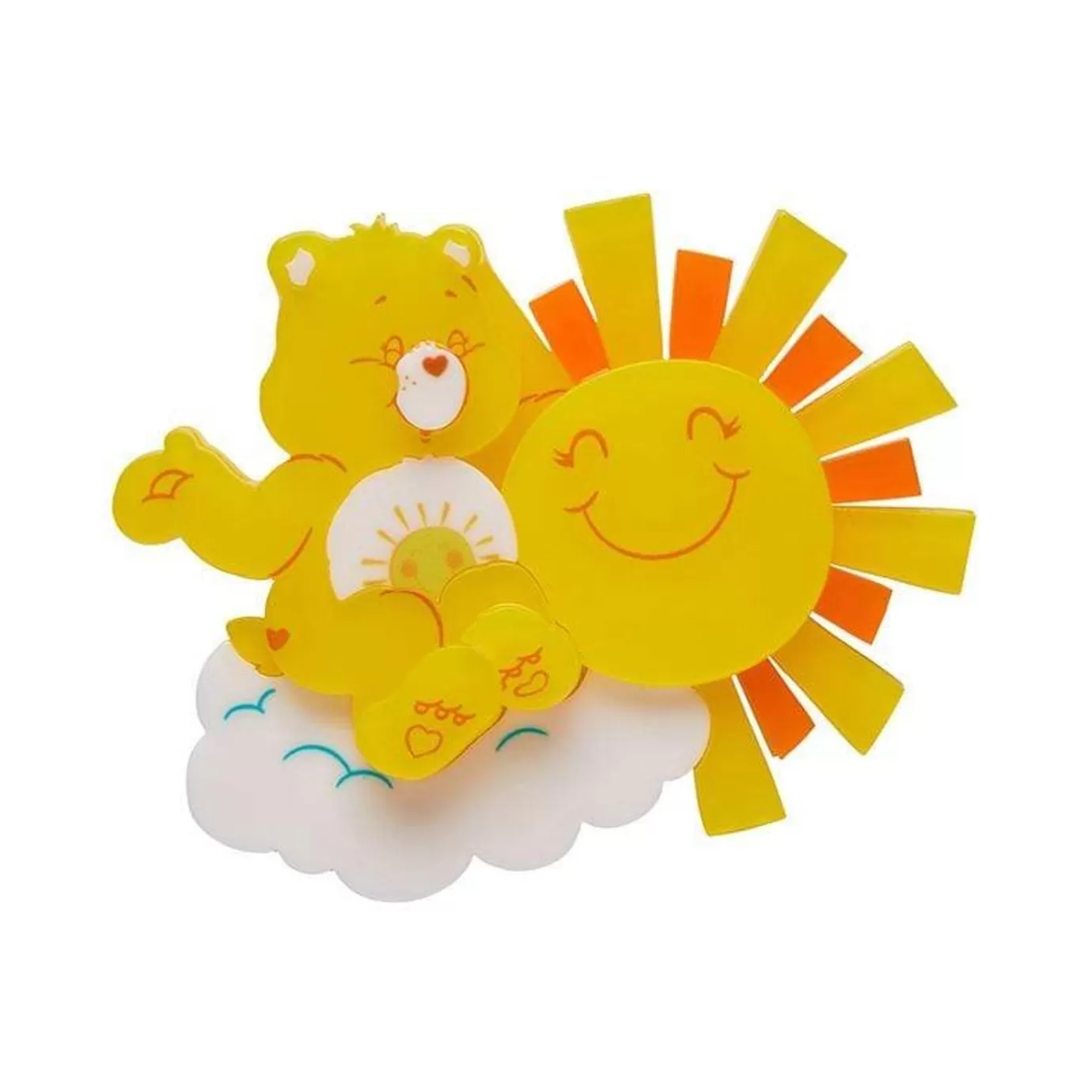 Erstwilder Funshine And Sunshine Brooch* Brooches