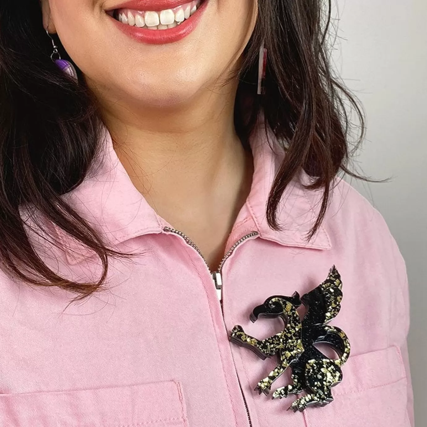 Erstwilder Gabriel The Gryphon Brooch* Brooches