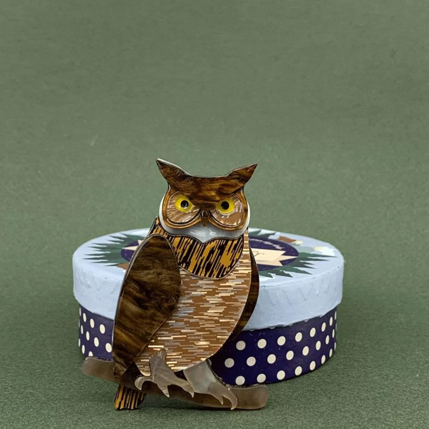 Erstwilder Gillian The Giving Owl Brooch* Brooches