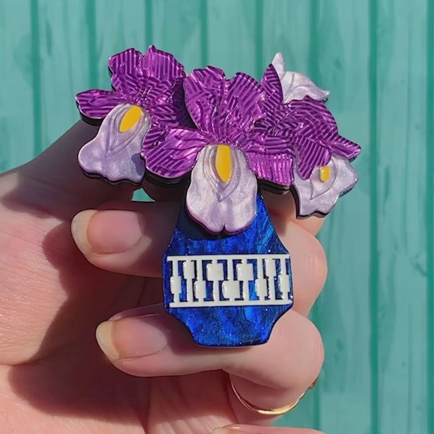 Erstwilder Goddess Of Rainbows Brooch* Brooches