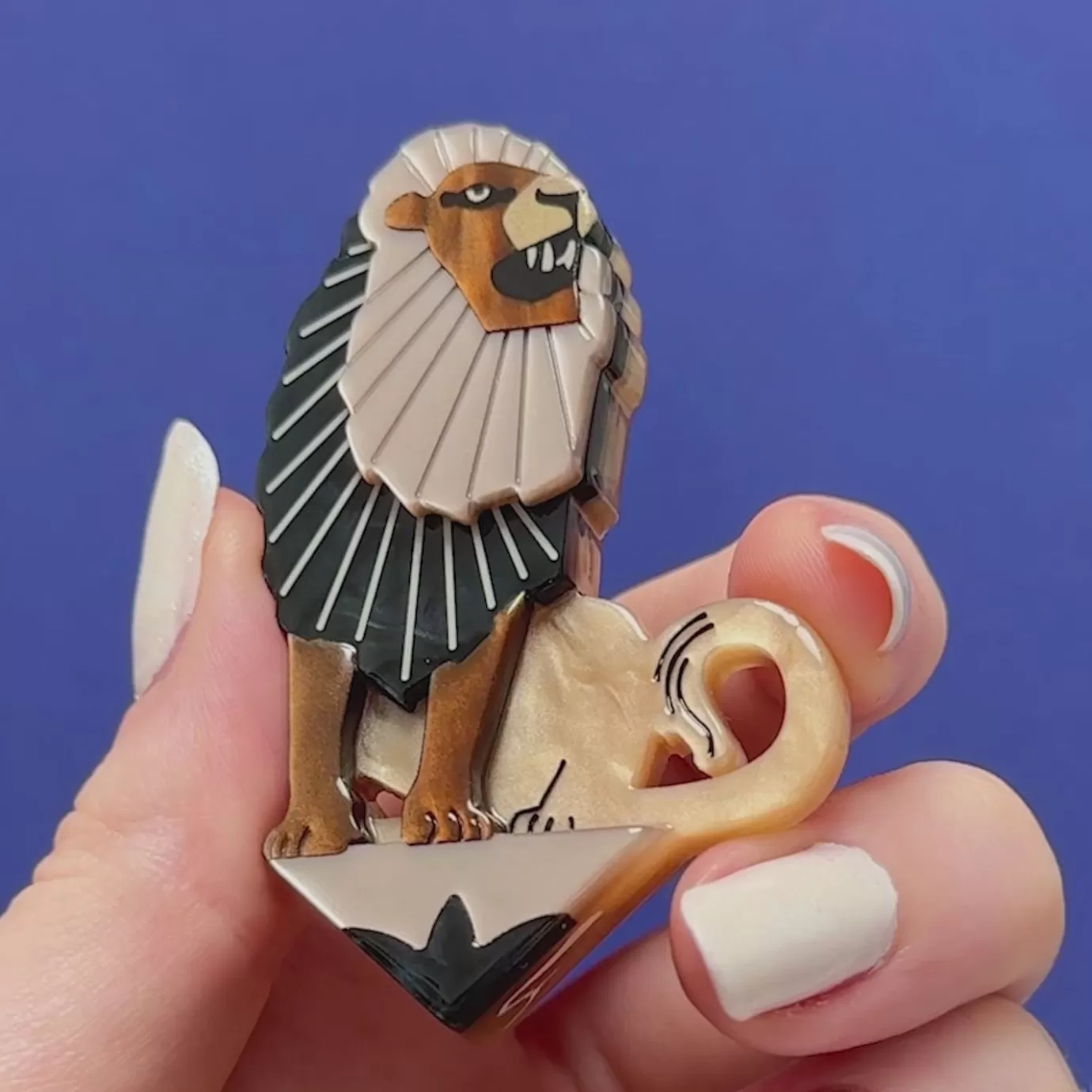 Erstwilder Golden Pride Brooch* Brooches