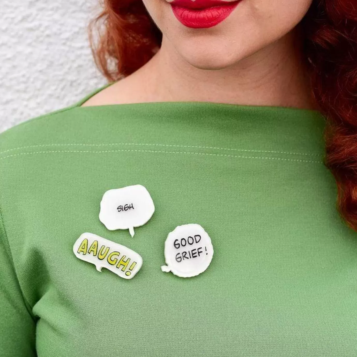 Erstwilder Good Grief! Brooch Set* Brooches