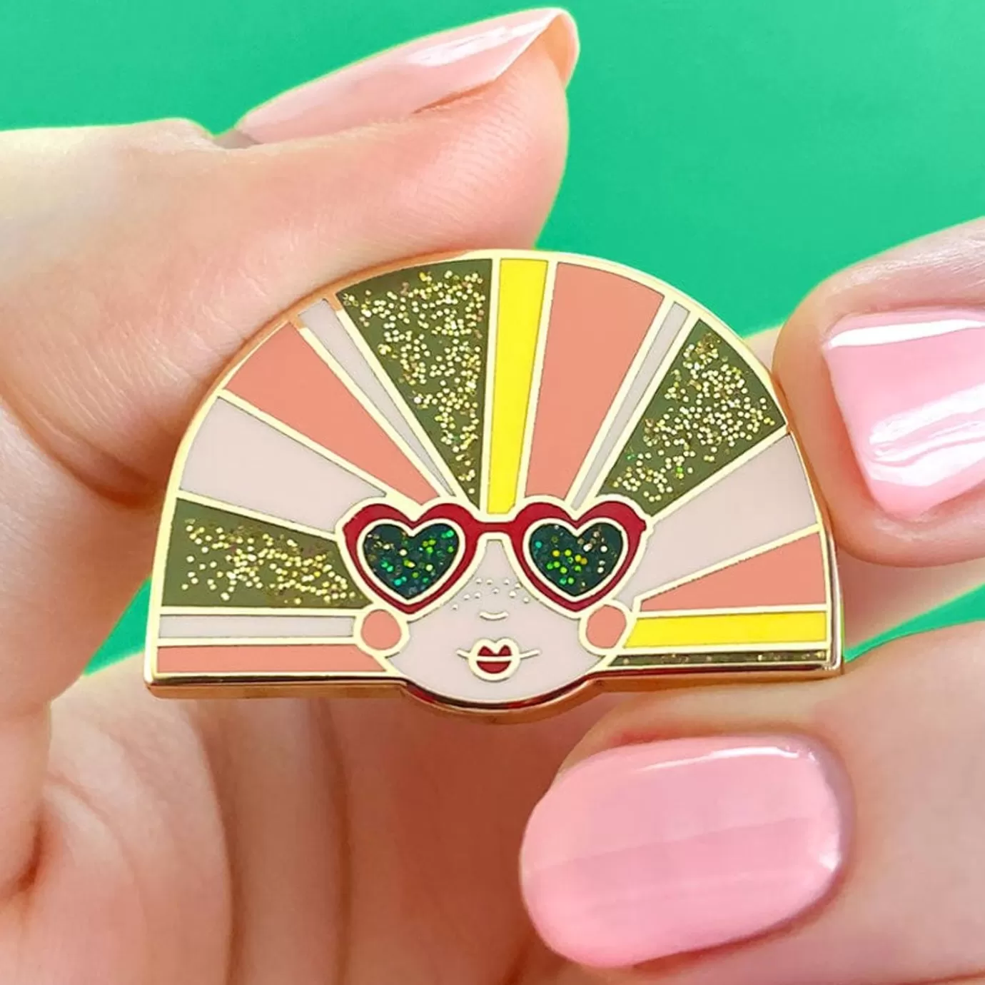 Erstwilder Groovy U.V. Enamel Pin* Enamel Pins