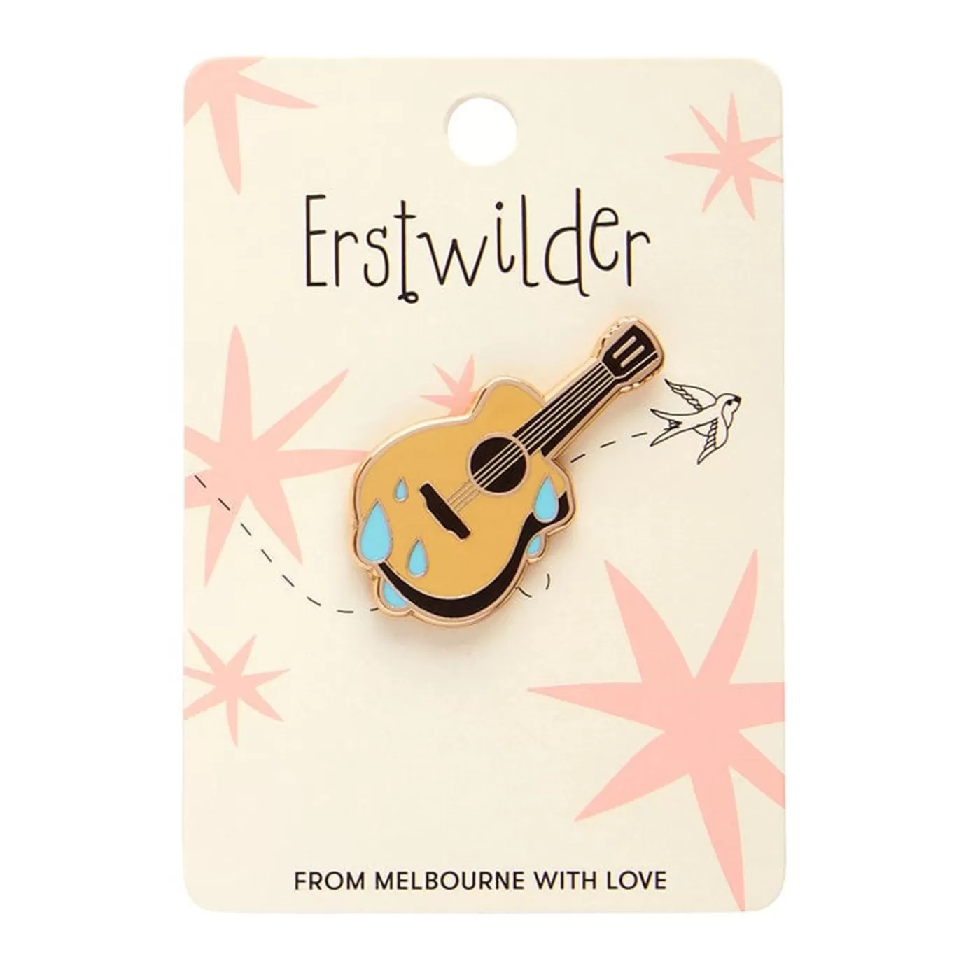Erstwilder Guitar Blues Enamel Pin* Enamel Pins