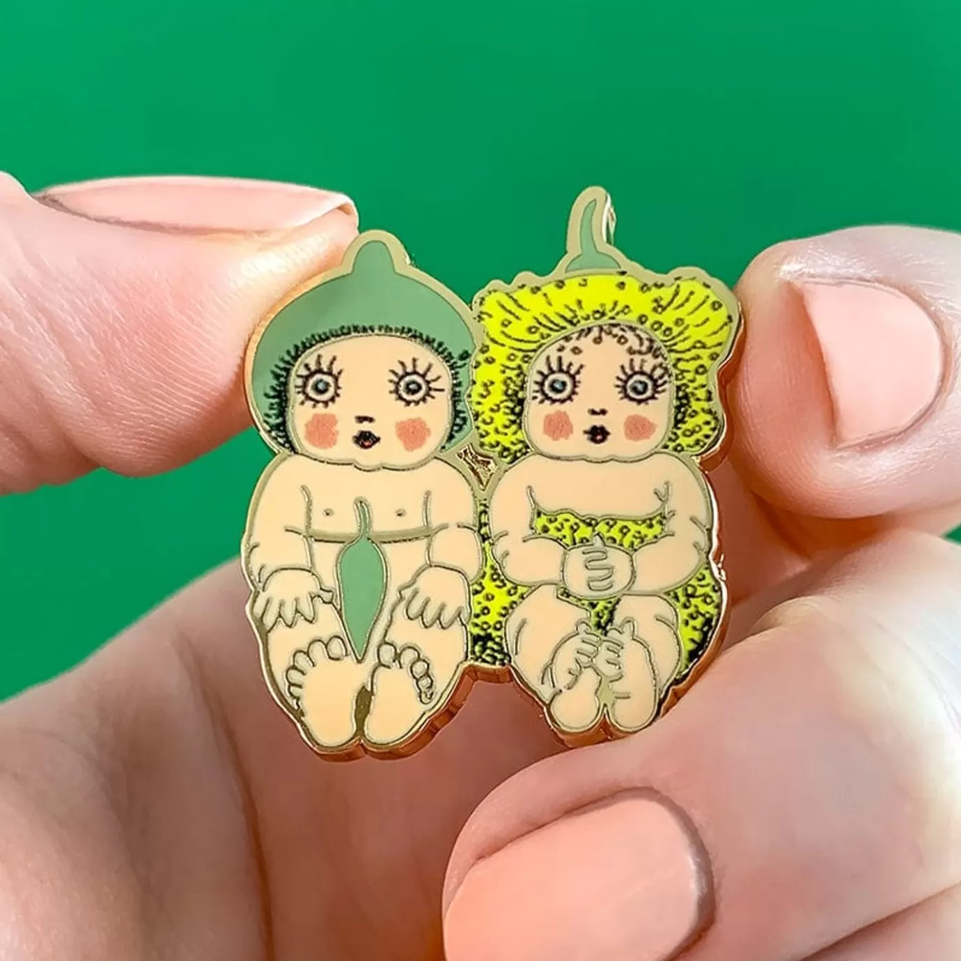 Erstwilder Gumnut Twins Enamel Pin* Enamel Pins
