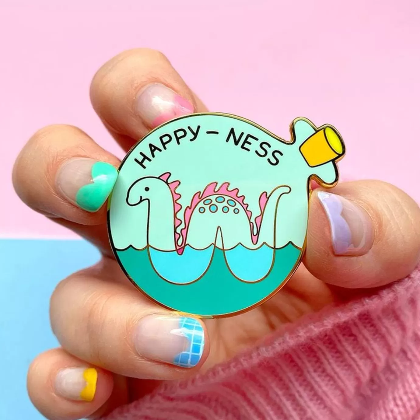 Erstwilder Happy Ness Enamel Pin* Enamel Pins