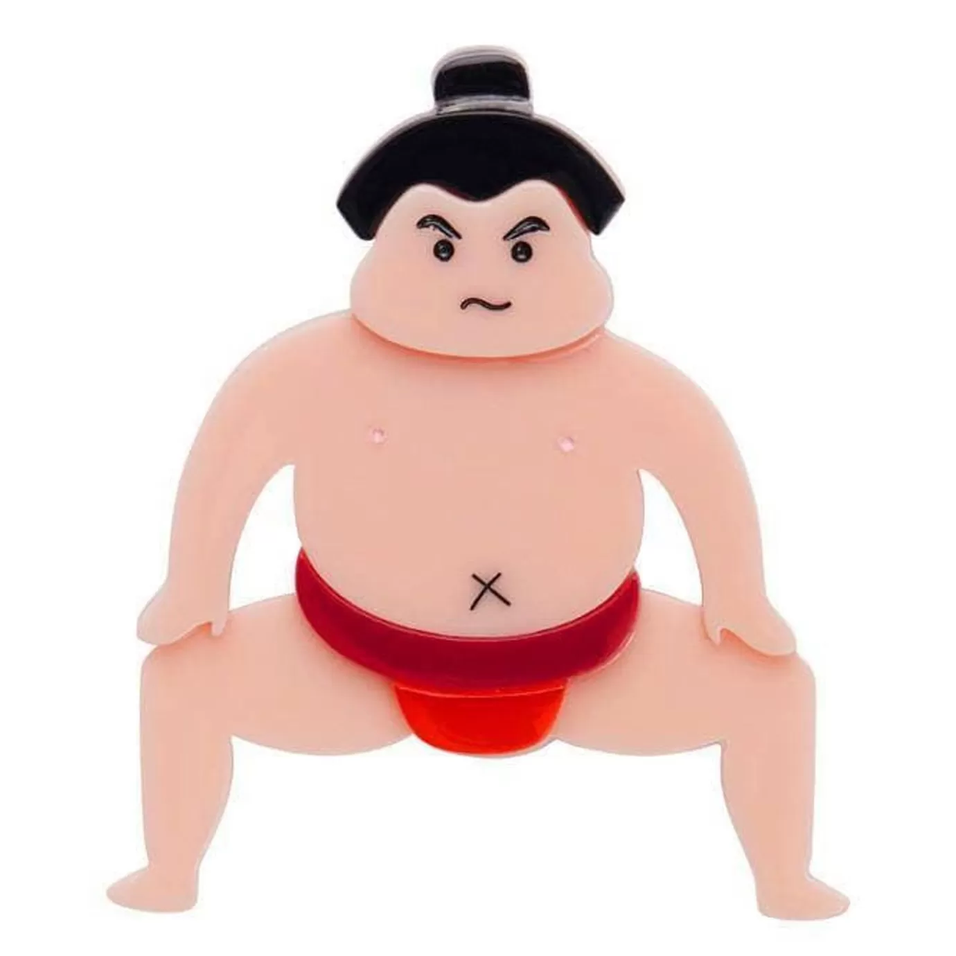 Erstwilder He Be Rikishi Brooch* Brooches
